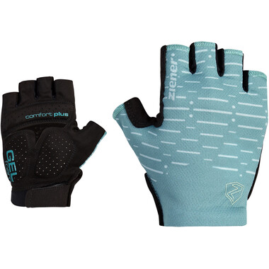 ZIENER CAMMI Women's Short Finger Gloves Turquoise 2023 0